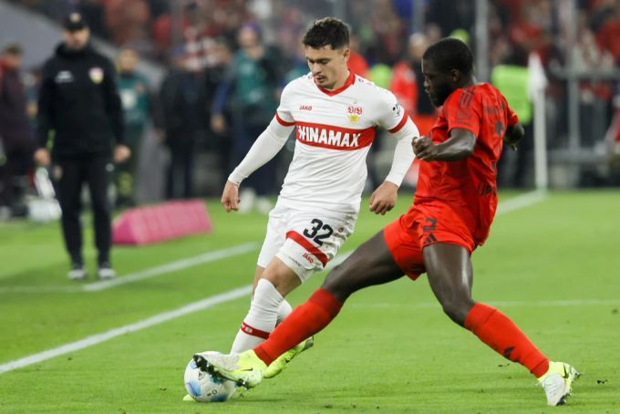 Fabian Rieder spielt seit Sommer für den VfB Stuttgart. Im Dezember kommt es zum Wiedersehen mit YB. Fabian Rieder YB