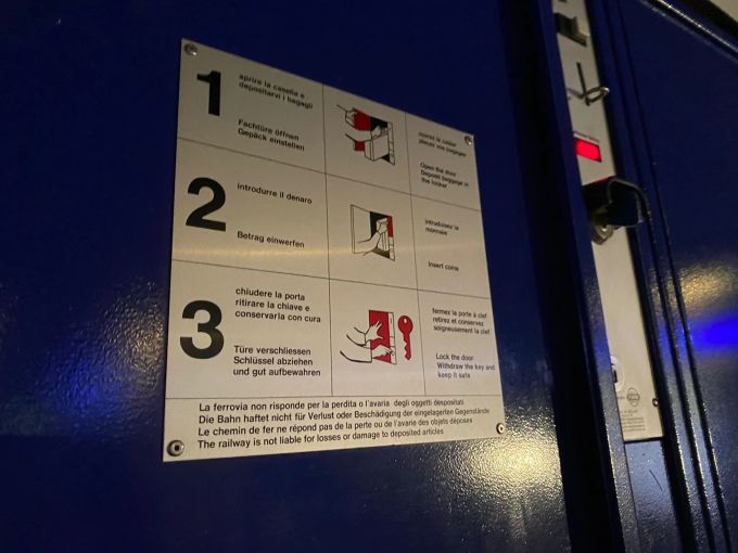 Die SBB verspricht Besserung: Am 7. November werden neue Schliessfächer eröffnet. SBB
