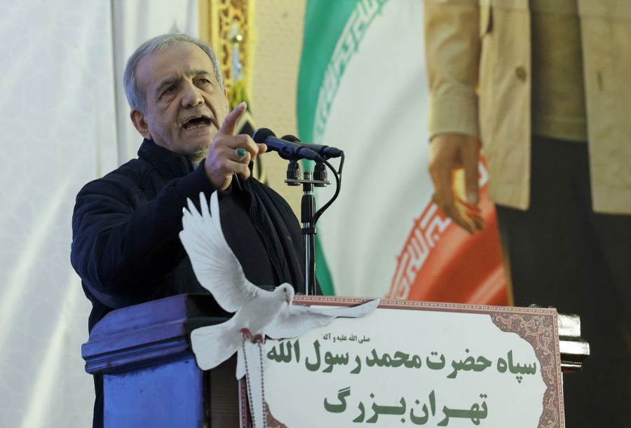 Präsident Massud Peseschkian