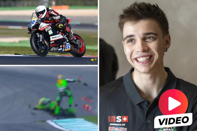 Noah Dettwiler Motorrad Comeback