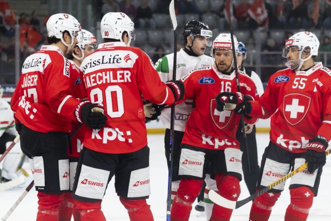 Schweizer Hockey-Nati Ungarn