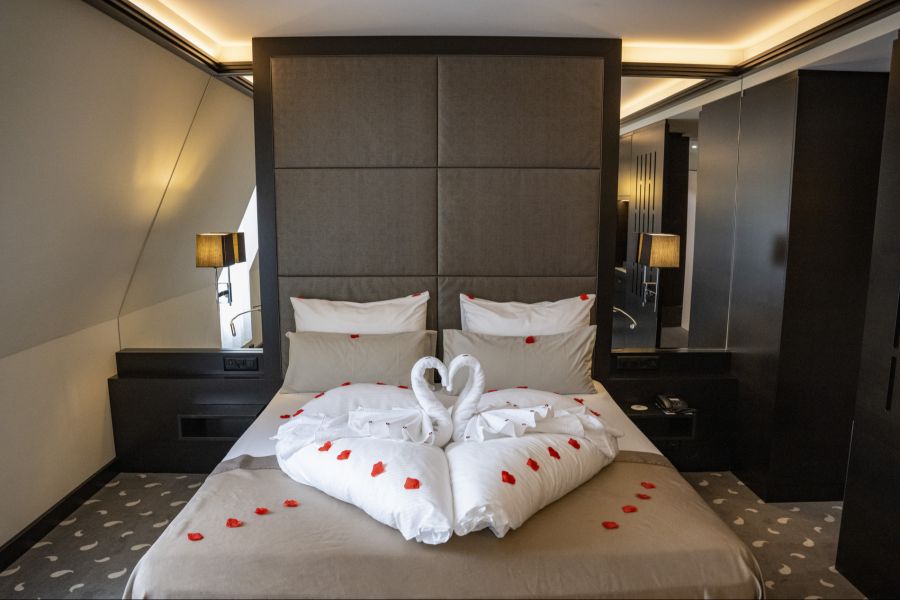 Insgesamt wurden 43,9 Millionen Logiernächte verbucht.