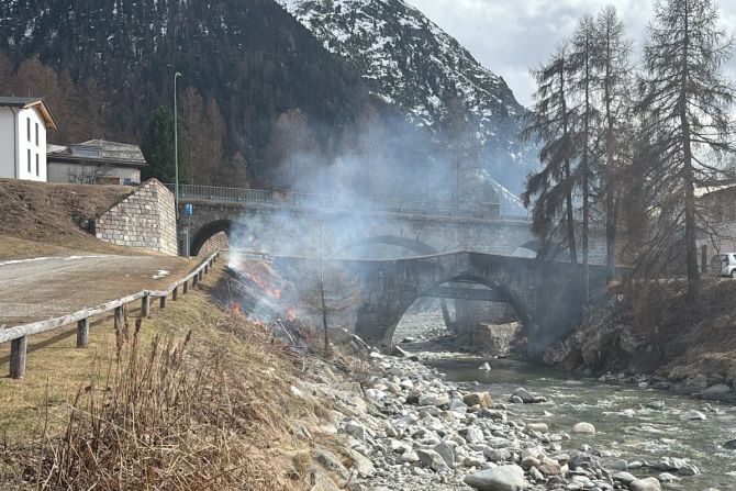 Flurbrand Pontresina
