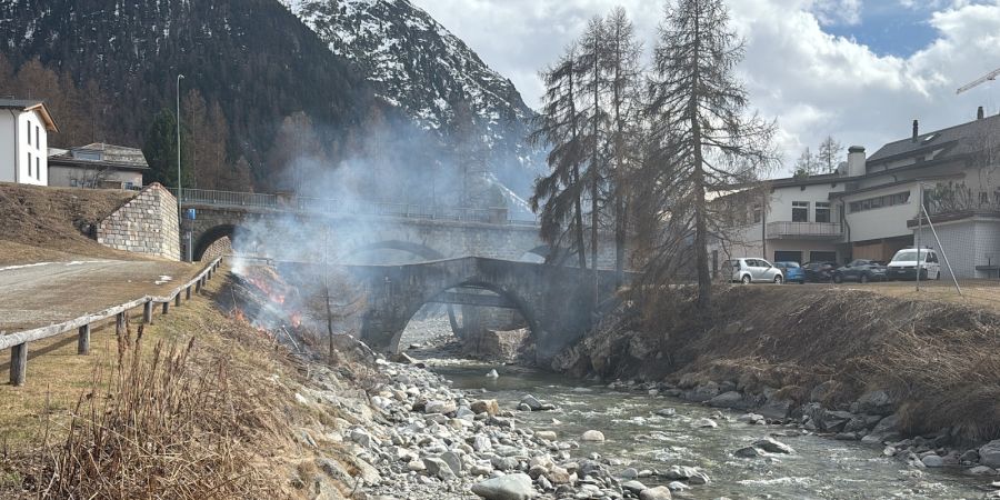 Flurbrand Pontresina