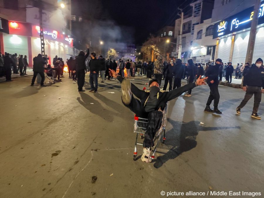 An den Protesten im Iran beteiligen sich viele Vertreter der Generation Z.
