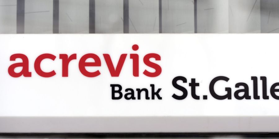 Die Acrevis Bank mit Sitz in St. Gallen und die Regiobank Männedorf planen einen Zusammenschluss. (Archivbild)
