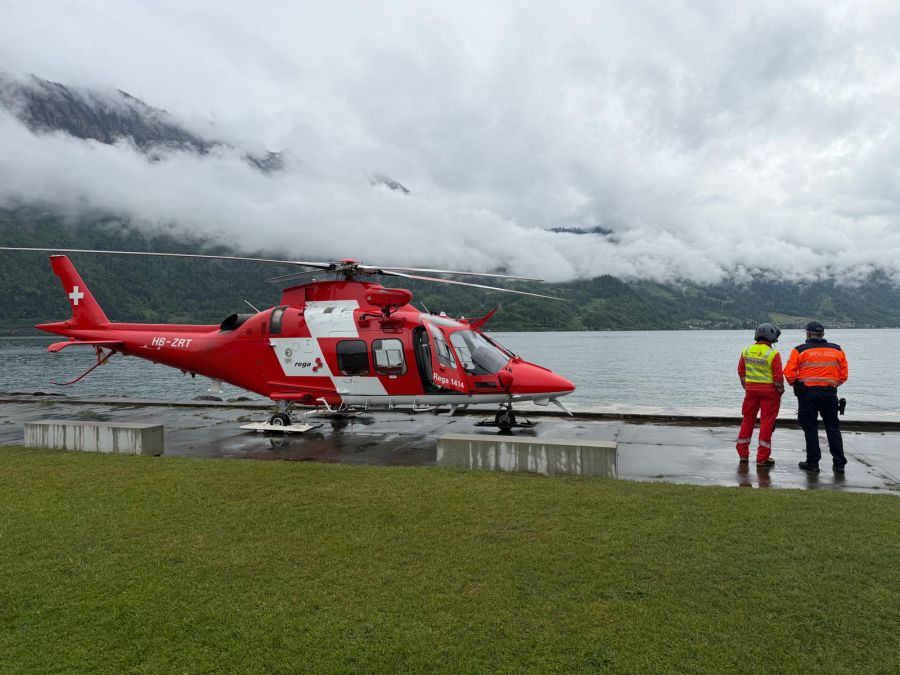Die unterkühlten Personen konnten an Land erstversorgt und ins Spital transportiert werden. Die