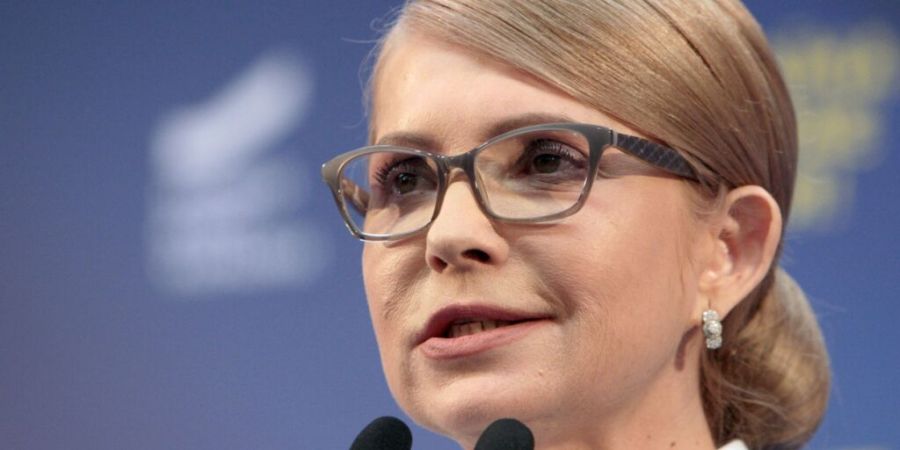 ARCHIV - Ex-Regierungschefin Julia Timoschenko im Jahr 2019. Foto: Ukrinform/dpa/Archivbild