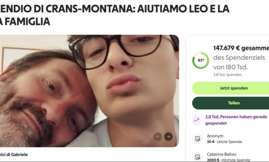 Der Spendenaufruf will dem Vater die Freiheit schenken, nicht zwischen Arbeit und Liebe entscheiden zu müssen.