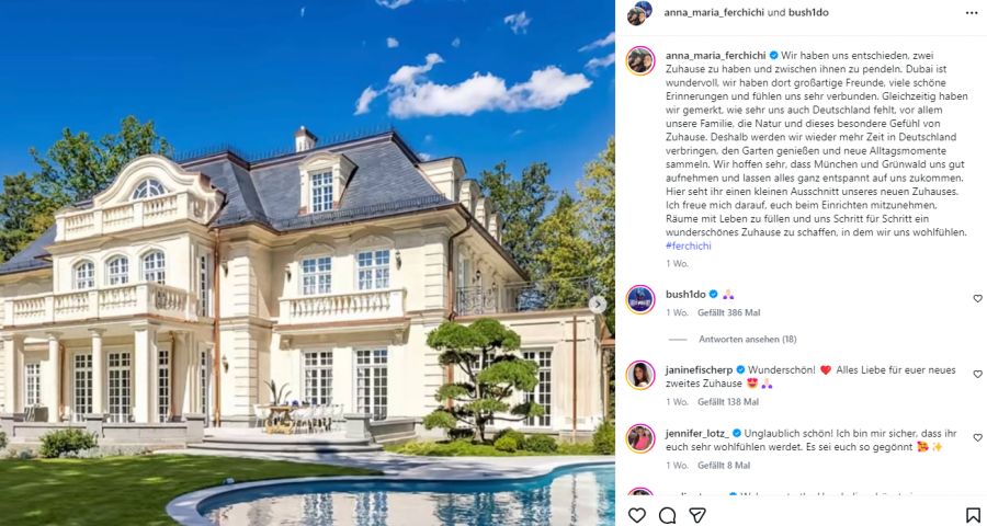 Bald werden sie aber wieder mehr Zeit in Deutschland verbringen.