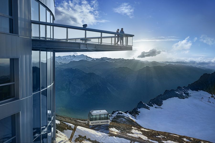 Am Kitzsteinhorn auf 3000 Meter ü.M. warten selbst im Hochsommer winterliche Temperaturen.