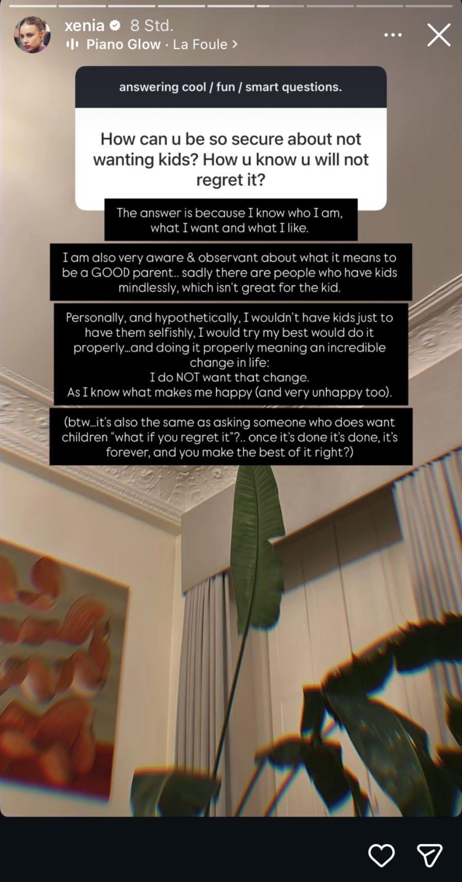 Die Beauty erklärt, warum nicht.