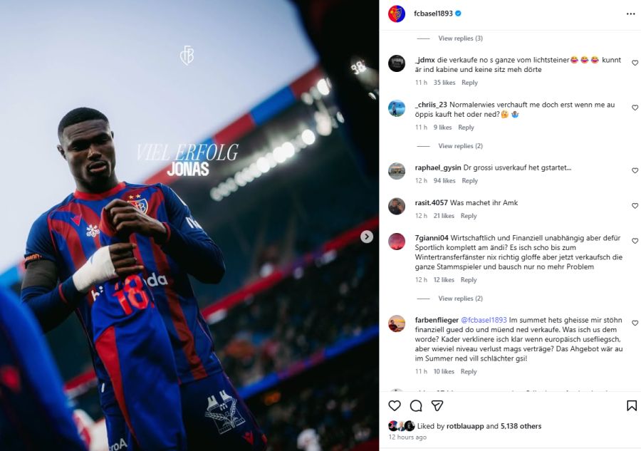 «Der grosse Ausverkauf hat begonnen» oder «Im Sommer hiess es noch, dass wir nicht verkaufen müssen. Was ist aus dem geworden?», sind andere Kommentare.