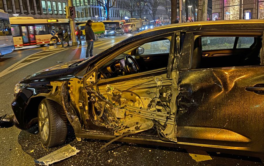 Verletzt wurde bei der Kollision niemand.