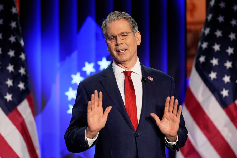 Der amerikanische Finanzminister Scott Bessent hat am WEF verkündet, dass er Guy Parmelin treffen werde.