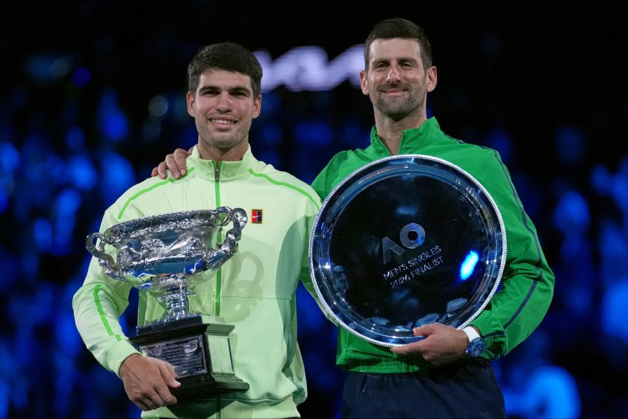 Novak Djokovic Carlos Alcaraz