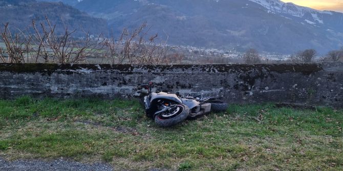 Selbstunfall Maienfeld