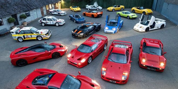 Die Gran Turismo Collection enthält 18 perfekt erhaltene Sammlerstücke und wird wohl Millionen erlösen The Gran Turismo Collection