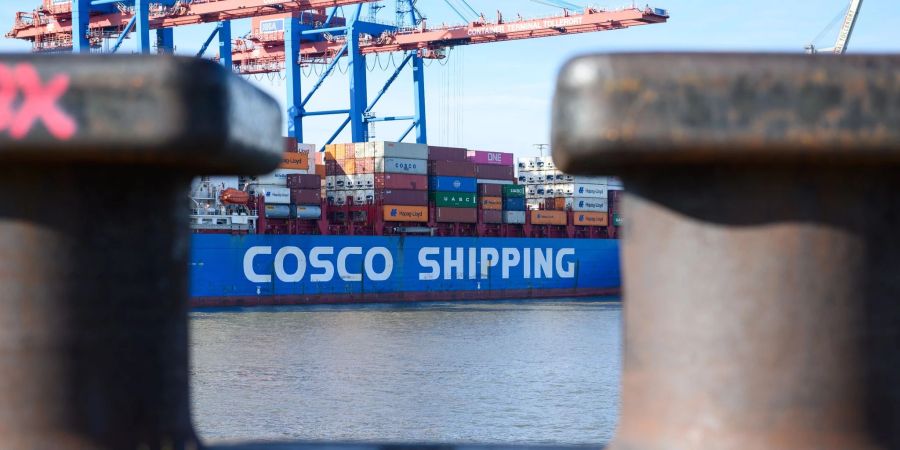 Trotz der Kritik einiger Ministerien darf der chinesische Konzern Cosco am Hamburger Containerterminal Tollerort einsteigen.