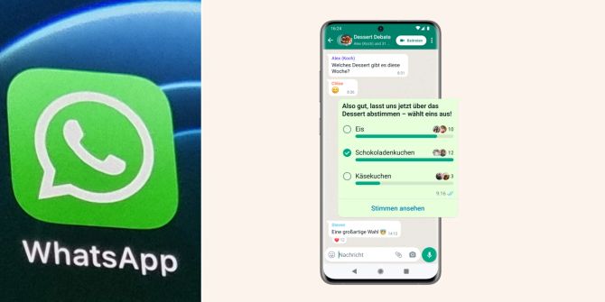 WhatsApp Umfragen