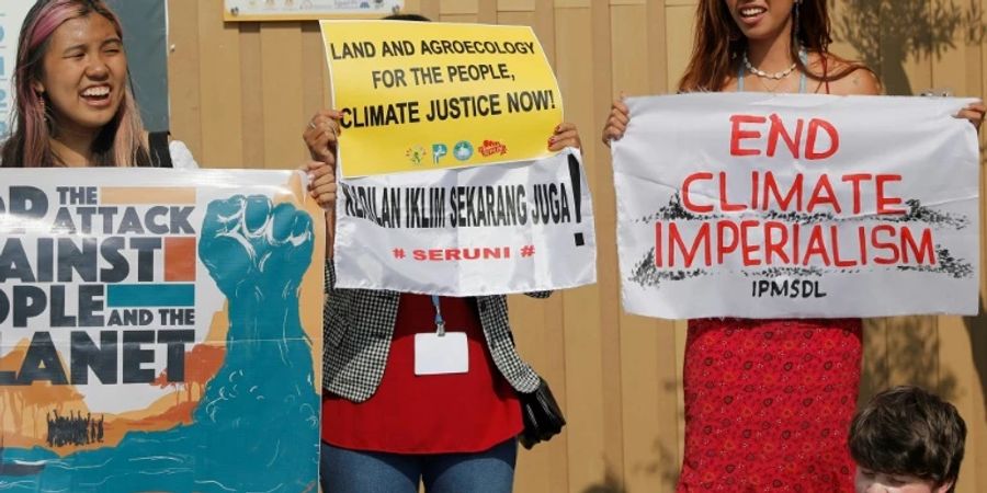 Proteste auf UN-Klimakonferenz