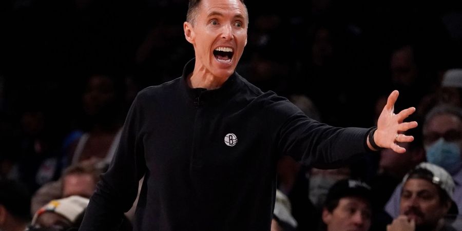 Musste als Trainer bei den Brooklyn Nets gehen: Steve Nash.