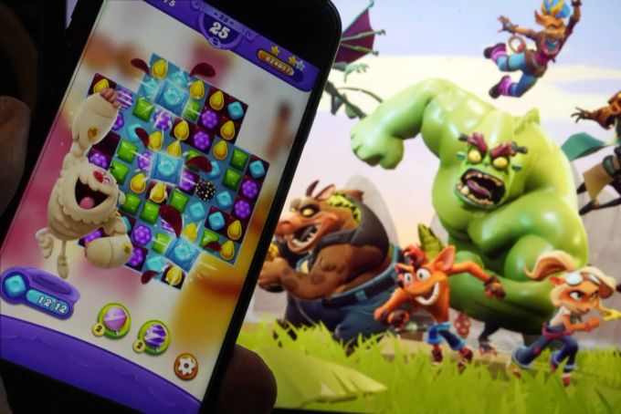 Übernimmt Microsoft Activision Blizzard, erweitert der Konzern sein Portfolio massiv. Microsoft Activision Candy Crush