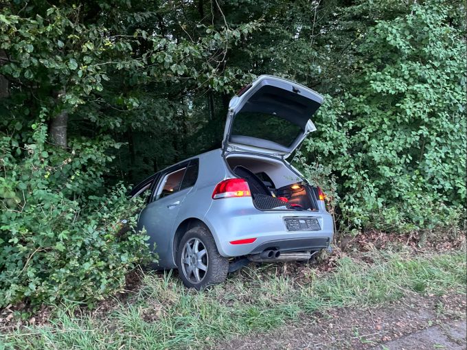 Dem Fahrer wurde der Führerschein abgenommen. Führerschein