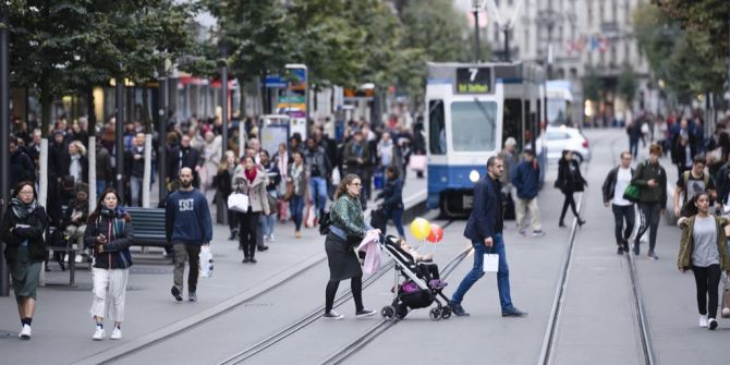 Zürich Durchschnittlicher Schweizer