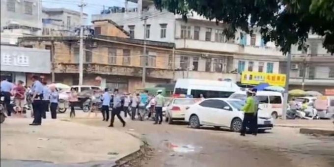 Bei einer Messerattacke in einem Kindergarten im südchinesischen Lianjiang wurden sechs Menschen getötet und einer verletzt. Chinesischer Kindergarten