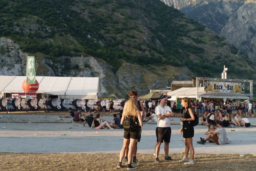 Auch das Openair Gampel strebt künftig ein Cashfree-System an.