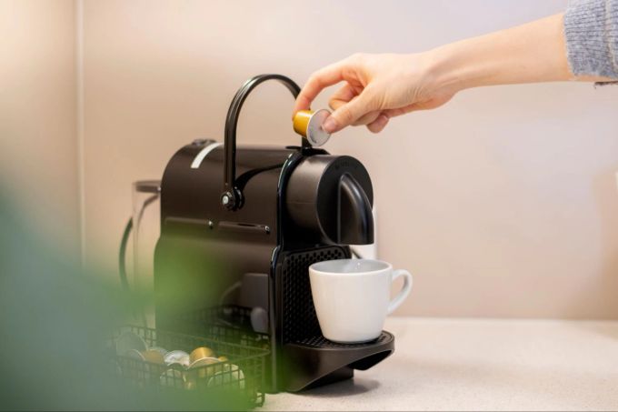 Auf den morgendlichen Kaffee muss in der Senevita Dorfmatt kein Feriengast verzichten. Senevita Dorfmatt Ferienwohnungen