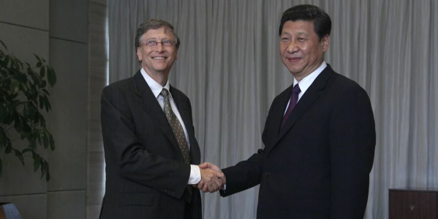 Bill Gates Xi Jinping