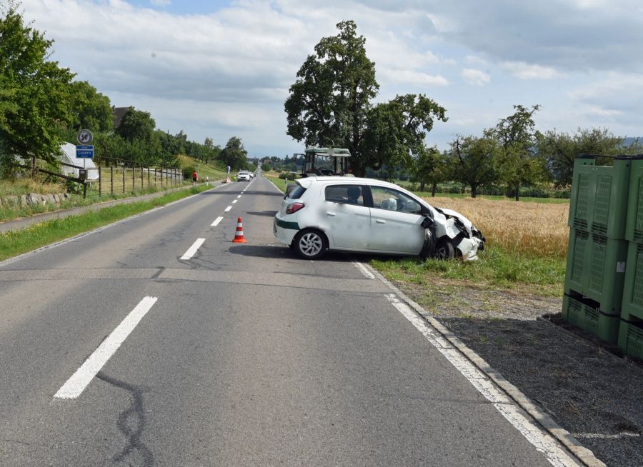 Unfall verletzt