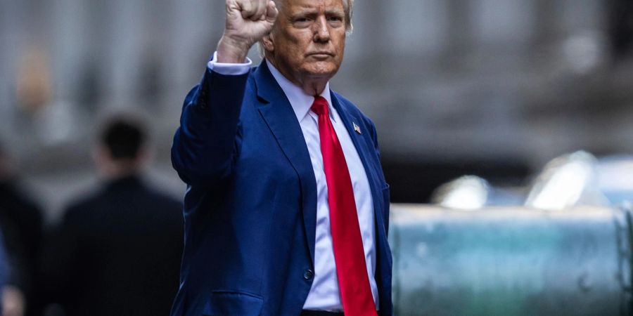 Bezeichnet sich abermals als «unschuldigen Mann»: Donald Trump.