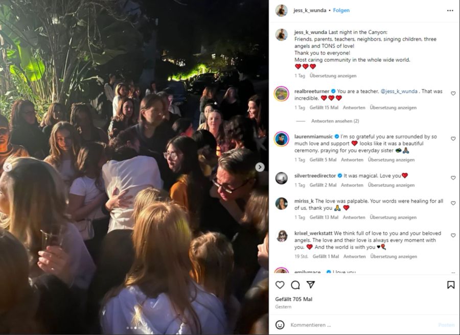 Dieser Moment zeigt den Zusammenhalt in der Nachbarschaft.
