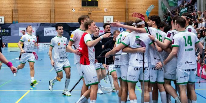 Der UHC Waldkirch-St.Gallen gewann am 10. März 2024 zu Hause gegen Chur Unihockey mit 4:3. UHC Waldkirch-St.Gallen gegen Chur Unihockey