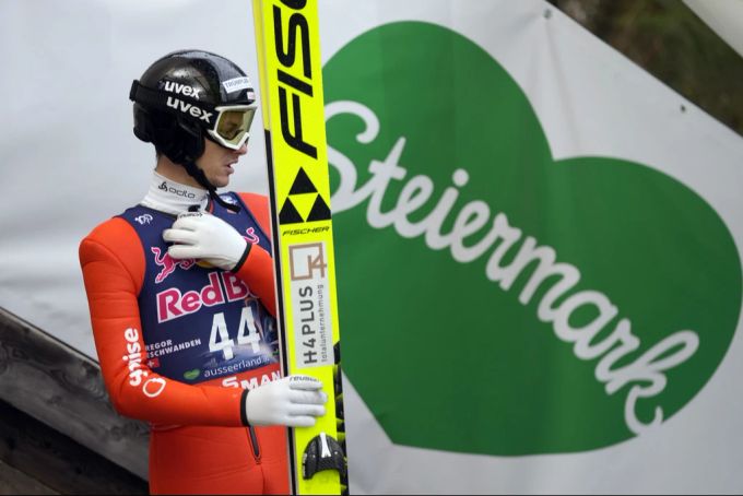 Gregor Deschwanden ist in der Steiermark zwar einmal mehr bester Schweizer – auch er verpasst einen Exploit aber. Gregor Deschwanden