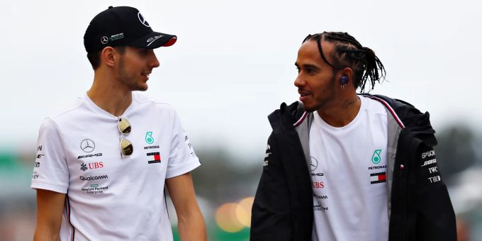 Esteban Ocon könnte Lewis Hamilton bei Mercedes ersetzen. Esteban Ocon Lewis Hamilton