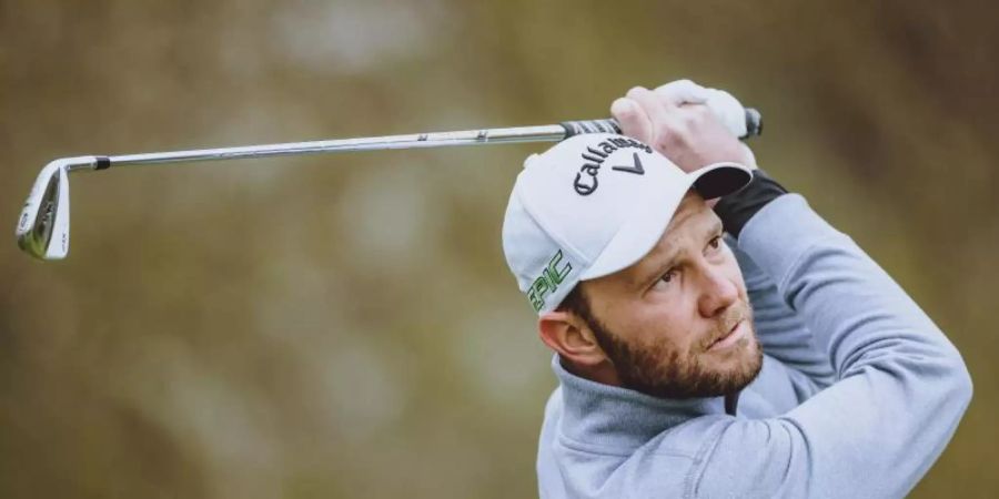 Wurde bei Gran Canaria Open Zweiter: Maximilian Kieffer in Aktion. Foto: Expa/Jfk/APA/dpa