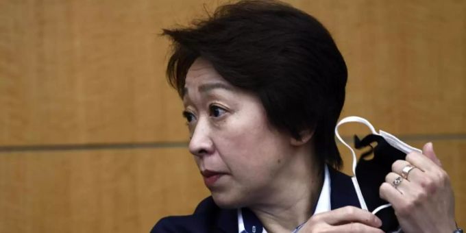 Rechnet weiter mit der Zulassung von Zuschauern bei Olympia in Tokio: Seiko Hashimoto. Foto: Behrouz Mehri/AFP Pool/AP/dpa Rechnet weiter mit der Zulassung von Zuschauern bei Olympia in Tokio: Seiko Hashimoto. Foto: Behrouz Mehri/AFP Pool/AP/dpa