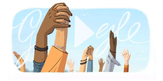 Google Doodle - Heute feiern wir den Internationalen Frauentag