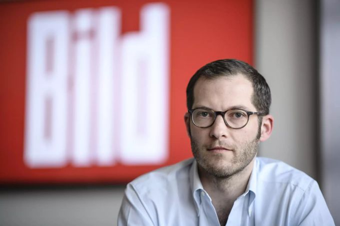 Bild-Chefredakteur Julian Reichelt. Reichelt Axel Springer SE