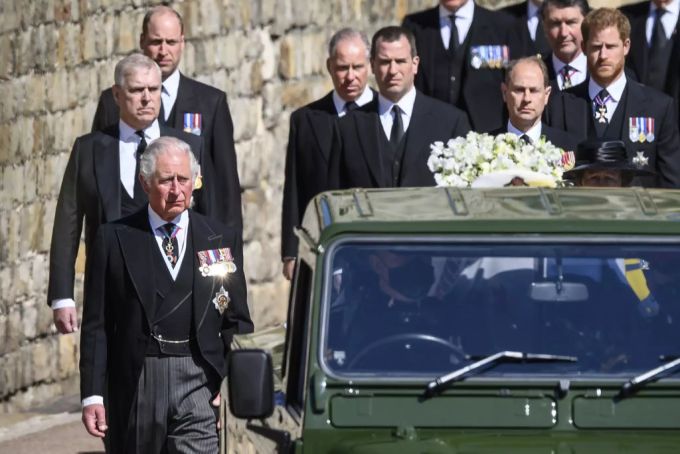 Der Trauermarsch für Prinz Philip. prinz Philip