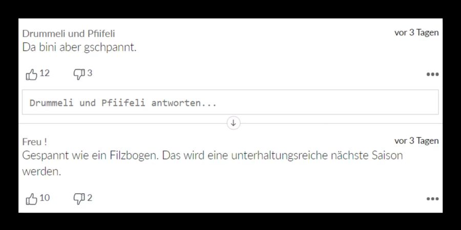 Diese Leser sind vor allem gespannt, wie es mit Degen als Mehrheitsaktionär beim FC Basel weitergeht.