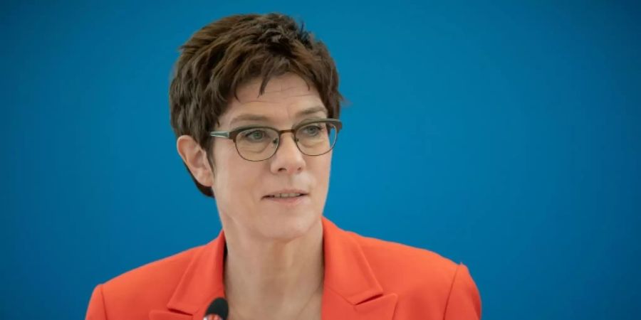 Verteidigungsministerin Kramp-Karrenbauer