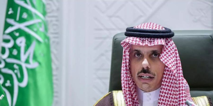 Der saudische Aussenminister Faisal bin Farhan. Foto: -/Saudi Press Agency/dpa