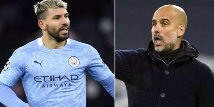 Pep Guardiola sucht einen Ersatz für Sergio Agüero. pep guardiola