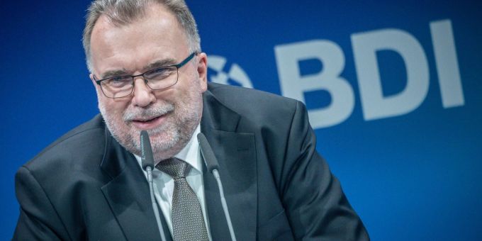 Siegfried Russwurm ist Präsident des Bundesverband der Deutschen Industrie. Siegfried Russwurm ist Präsident des Bundesverband der Deutschen Industrie.