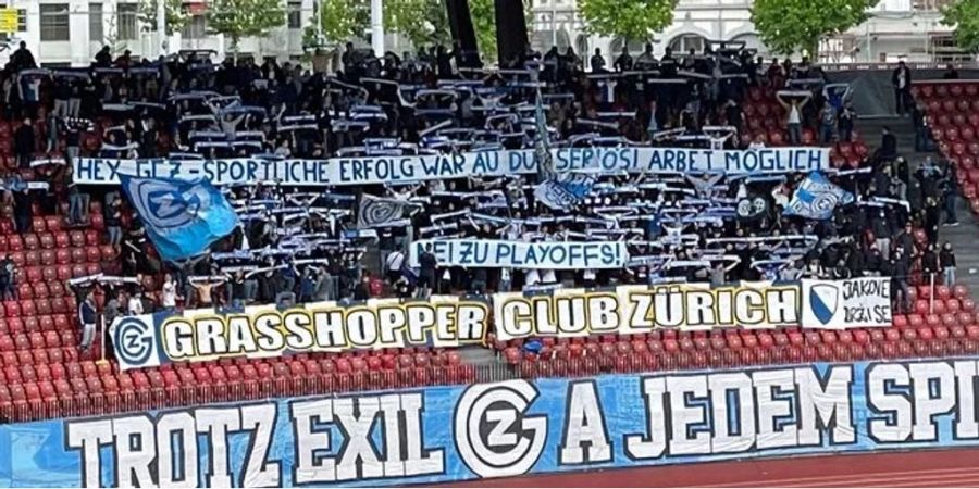 Bereits im Frühling wurde gegen die Playoffs protestiert.